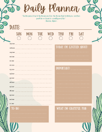 Minimalist-Cream-Flower-Daily-Schedule-Planner